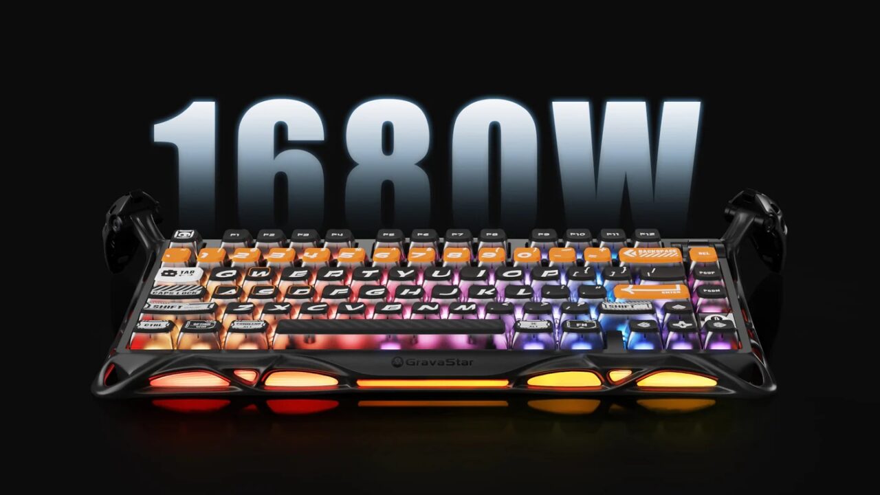 بهترین کیبورد گیمینگ GravaStar Mercury K1 Pro در ایران