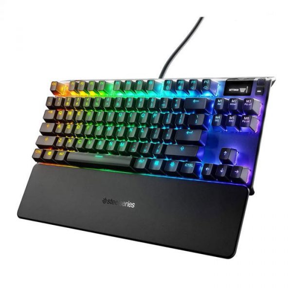 کیبورد گیمینگ استیل سریز مدل APEX PRO TKL