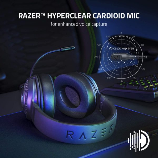هدست گیمینگ ریزر مدل Kraken X V3
