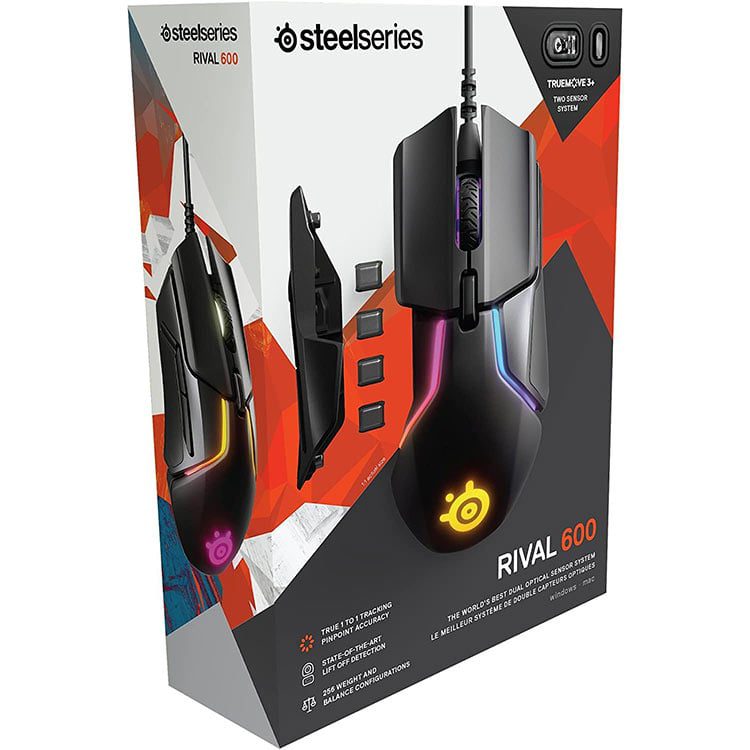 موس استیل سریز مدل  RIVAL 600