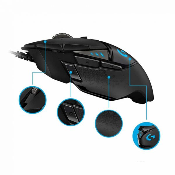 موس گیمینگ لاجیتک مدل G502 Hero
