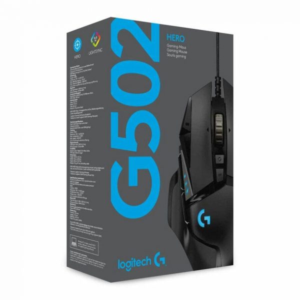 موس گیمینگ لاجیتک مدل G502 Hero