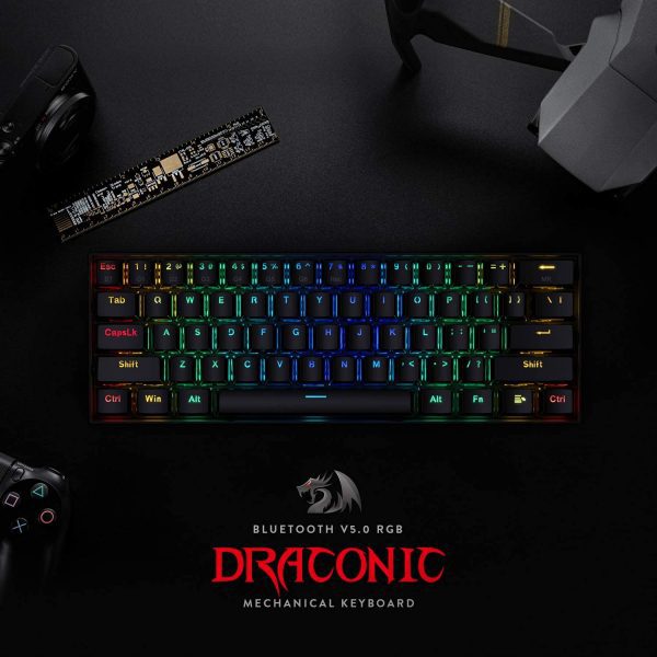 کیبورد گیمینگ مکانیکی ردراگون مدل Draconic K530