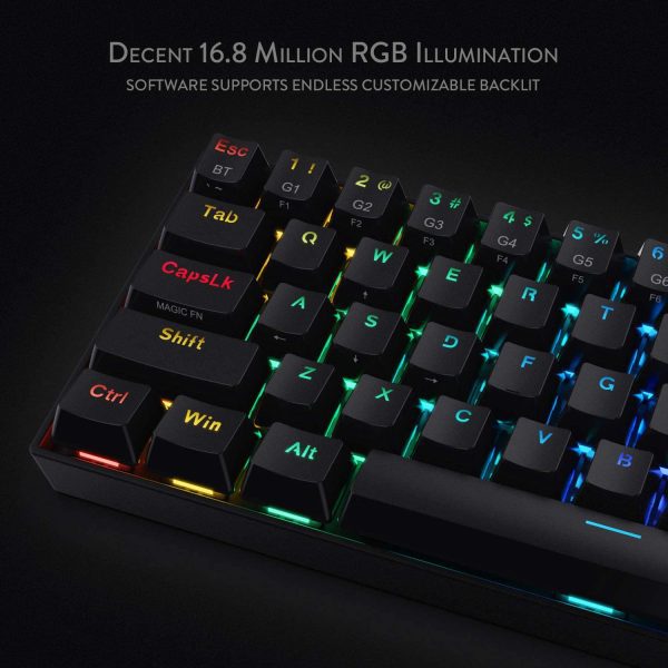 کیبورد گیمینگ مکانیکی ردراگون مدل Draconic K530