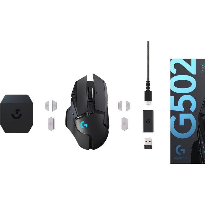 موس گیمینگ لاجیتک مدل G502 Wireless (3)-min