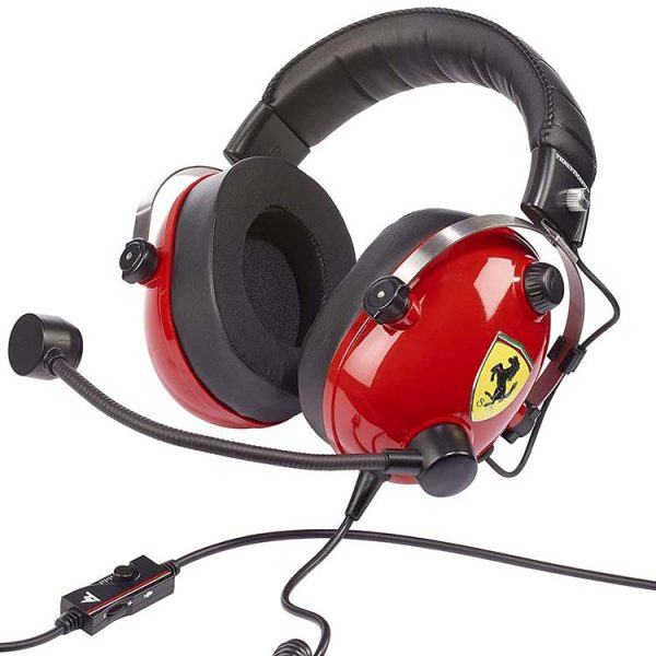 هدست Thrustmaster مدل T.Racing Scuderia Ferrari Edition
