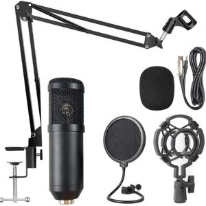 میکروفون استودیویی BM800 همراه کارت صدا