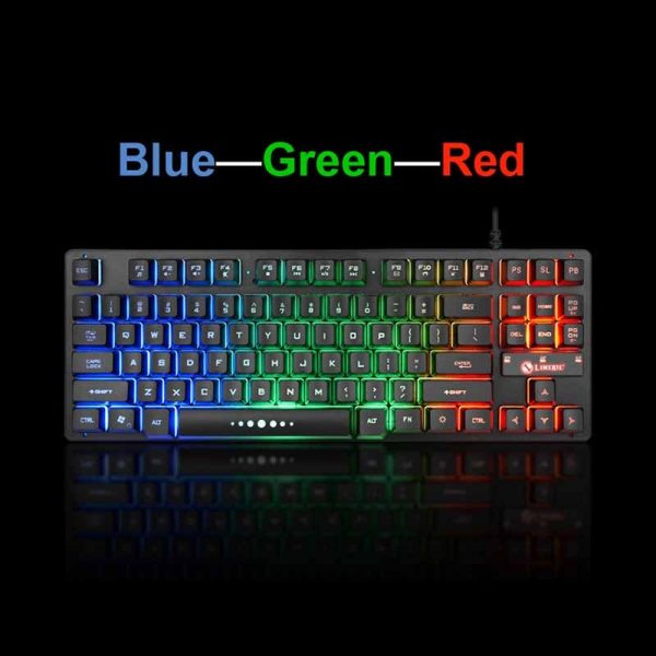 کیبورد گیمینگ لایماید مدل K87 Dark Knight