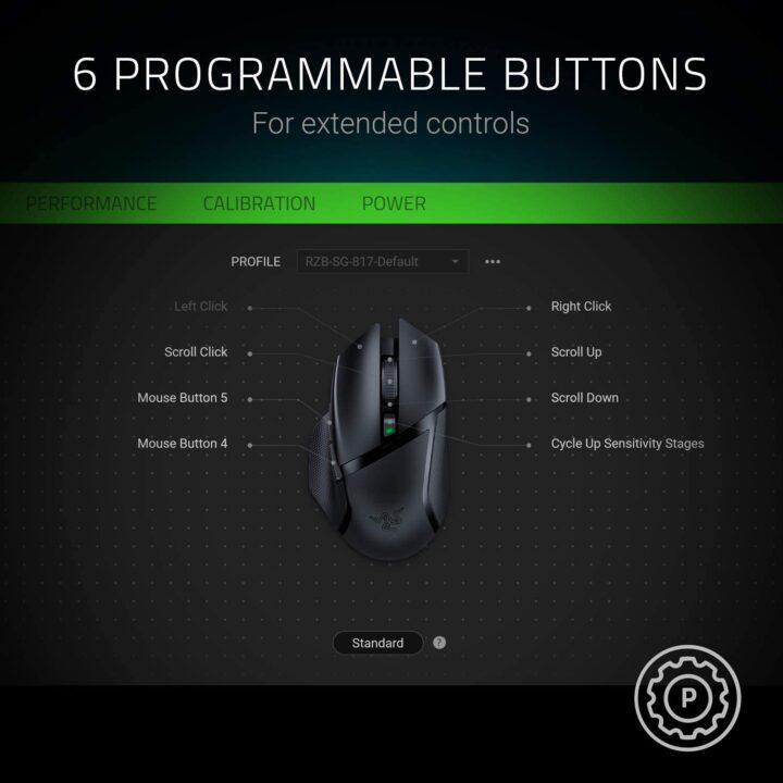 Razer Basilisk X Hyperspeed Wireless Gaming Mouse (6)