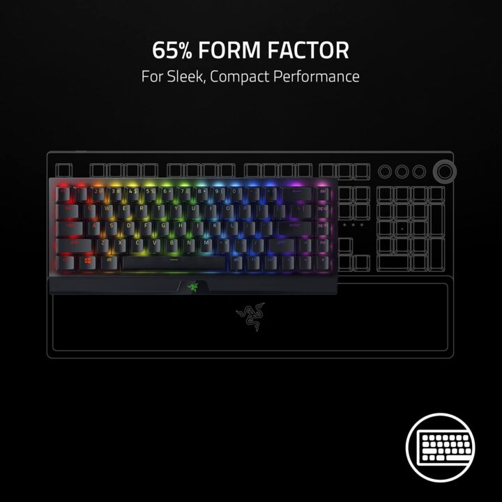 Razer Blackwidow V3 mini HyperSpeed Gaming Keyboard (2)