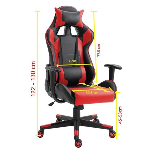 صندلی گیمینگ Mahmayi مدل C599-Red