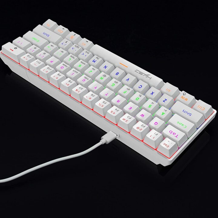 Zienstar V900 white Mechanical Gaming Keyboard (2)-min (1)