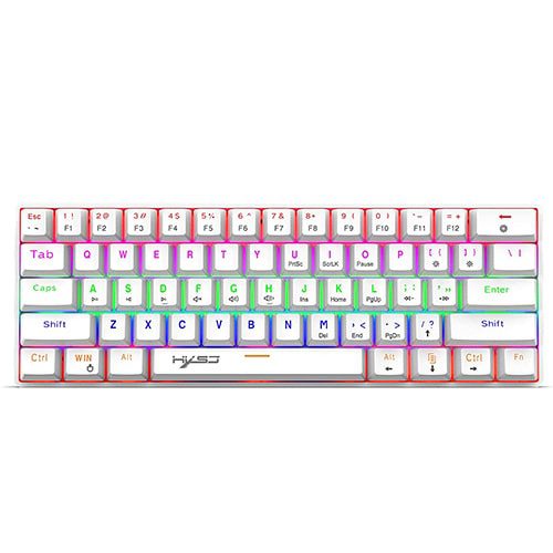 Zienstar V900 white Mechanical Gaming Keyboard-min