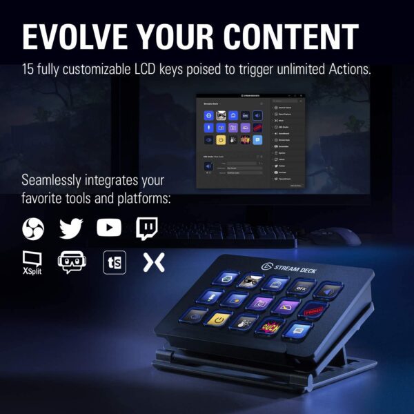 کنترلر استریم الگاتو مدل STREAM DECK Large