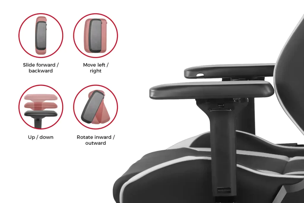 صندلی گیمینگ DXRacer مدل Gladitor Seires OH/D8200/NW