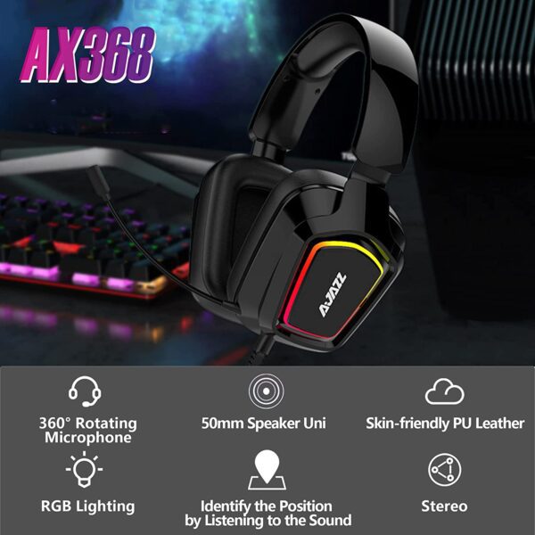 هدست گیمینگ Ajazz مدل AX368