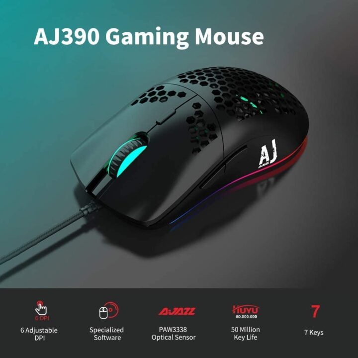 Ajazz AJ390 Gaming Mouse (1)