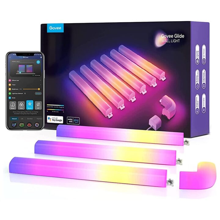 Govee Glide RGBIC LED Wall Lights (8)-min