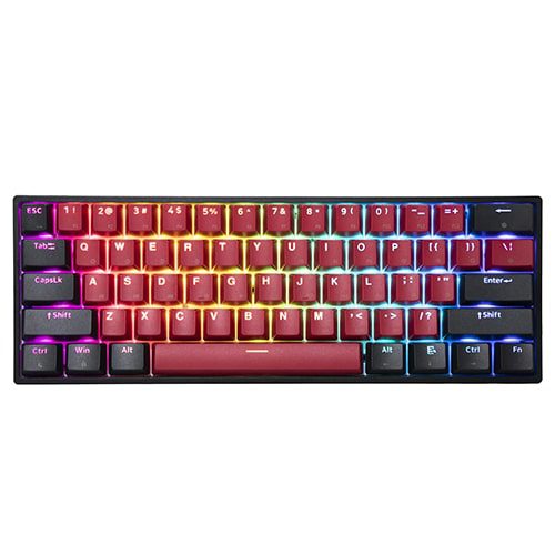 کیبورد گیمینگ EPOMAKER مدل SK61 Wine Red